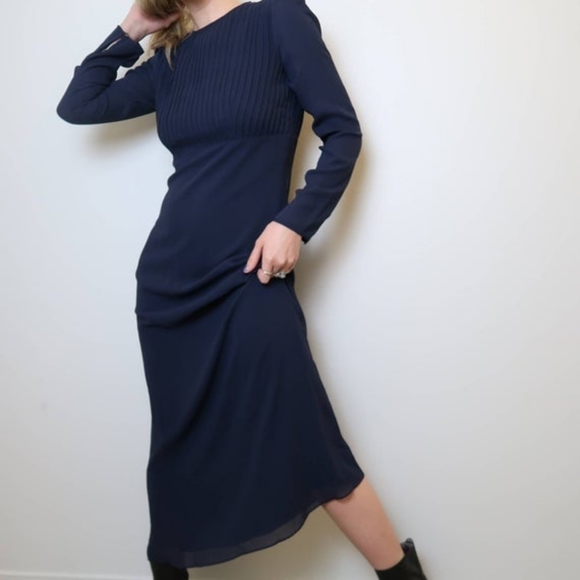 Puff Sleeve Silk Dresses